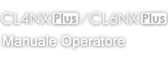 CL4NX/CL6NX Manuale Operatore