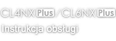 CL4NX/CL6NX Instrukcja obsługi