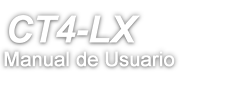 CT4-LX Manual de Usuario