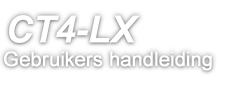 CT4-LX Gebruikers handleiding