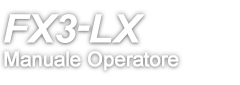 FX3-LX Manuale Operatore