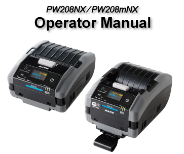 PW208NX/PW208mNX Operator Manual
